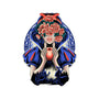 Snow Princess Flower Face-None-Drawstring-Bag-rmatix
