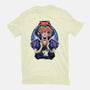 Snow Princess Flower Face-Mens-Basic-Tee-rmatix