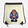 Snow Princess Flower Face-None-Drawstring-Bag-rmatix