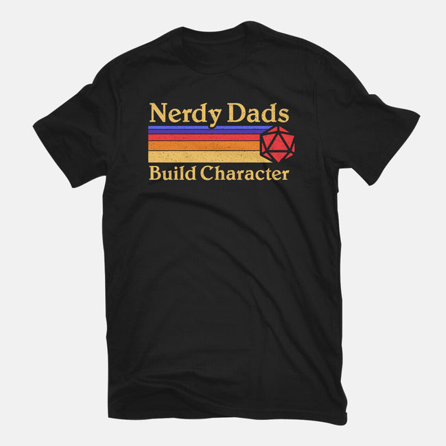 Nerdy Dads-Womens-Basic-Tee-Aarons Art Room