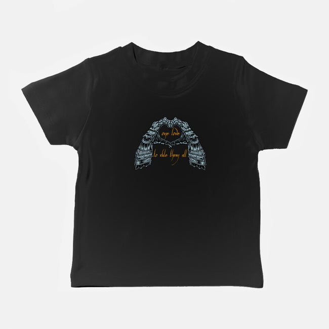 One Love To Rule Them All-Baby-Basic-Tee-momma_gorilla