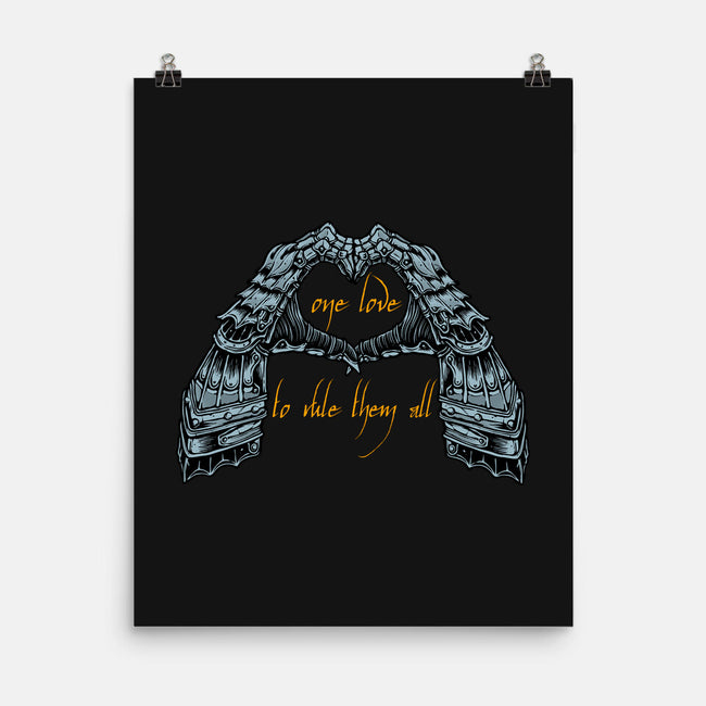 One Love To Rule Them All-None-Matte-Poster-momma_gorilla