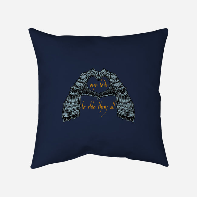 One Love To Rule Them All-None-Removable Cover w Insert-Throw Pillow-momma_gorilla