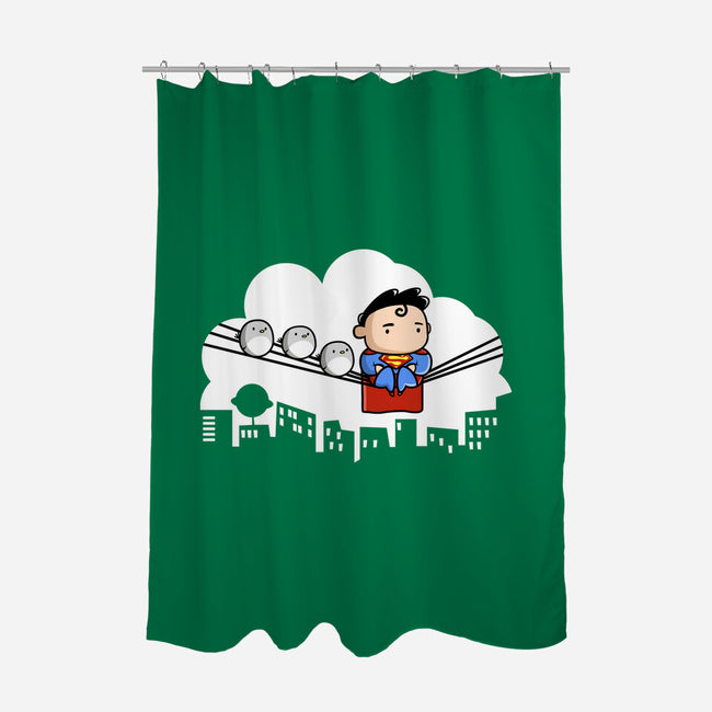 Little Birds-None-Polyester-Shower Curtain-demonigote