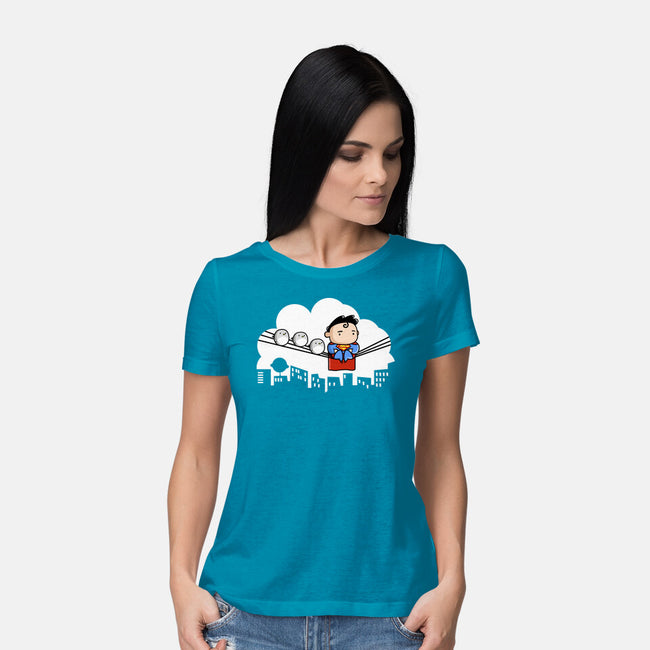 Little Birds-Womens-Basic-Tee-demonigote