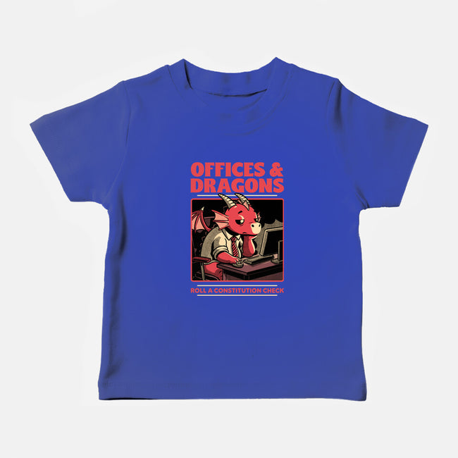Dragon Office RPG-Baby-Basic-Tee-Studio Mootant