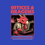 Dragon Office RPG-None-Stretched-Canvas-Studio Mootant