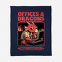 Dragon Office RPG-None-Fleece-Blanket-Studio Mootant