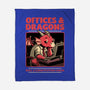 Dragon Office RPG-None-Fleece-Blanket-Studio Mootant
