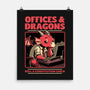 Dragon Office RPG-None-Matte-Poster-Studio Mootant