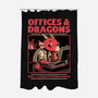 Dragon Office RPG-None-Polyester-Shower Curtain-Studio Mootant
