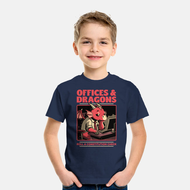Dragon Office RPG-Youth-Basic-Tee-Studio Mootant