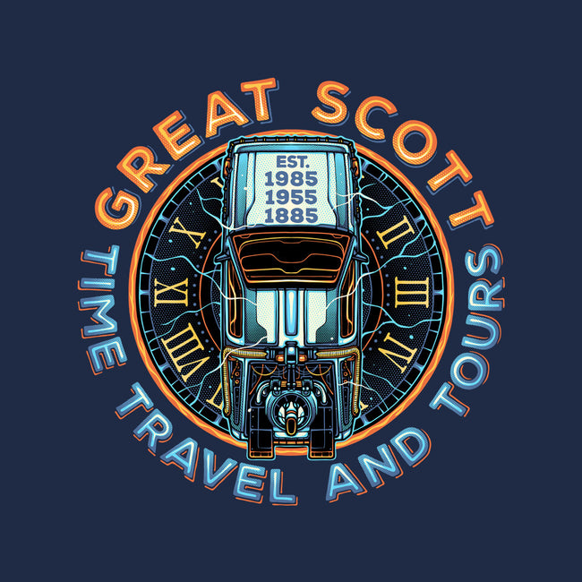 Time Travel And Tours-Unisex-Basic-Tee-momma_gorilla