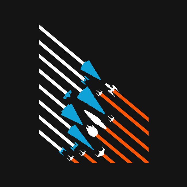 Starship Stripes-Mens-Heavyweight-Tee-rocketman_art