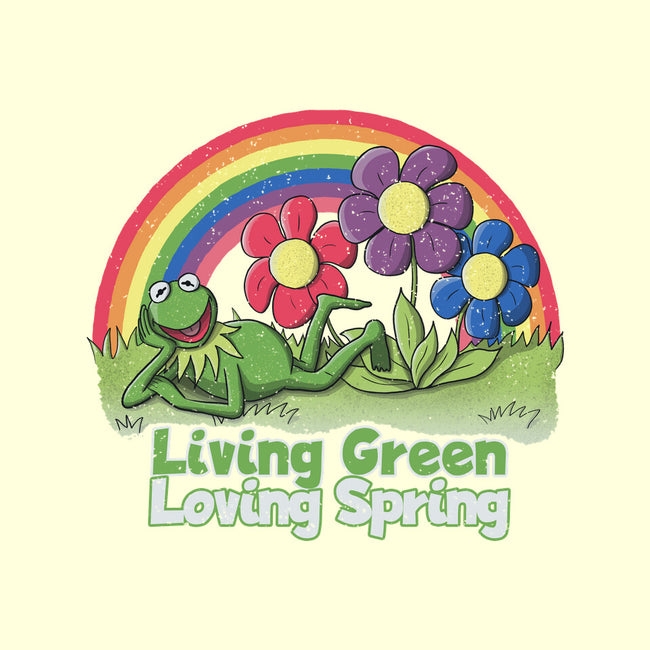 Living Green Loving Spring-Mens-Premium-Tee-NMdesign