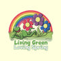 Living Green Loving Spring-Mens-Premium-Tee-NMdesign