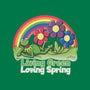 Living Green Loving Spring-Mens-Premium-Tee-NMdesign