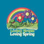 Living Green Loving Spring-Mens-Premium-Tee-NMdesign