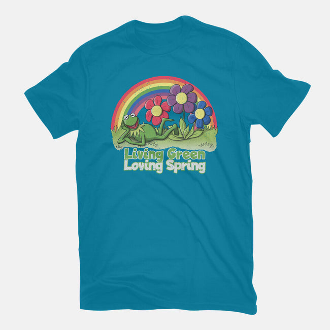 Living Green Loving Spring-Mens-Premium-Tee-NMdesign