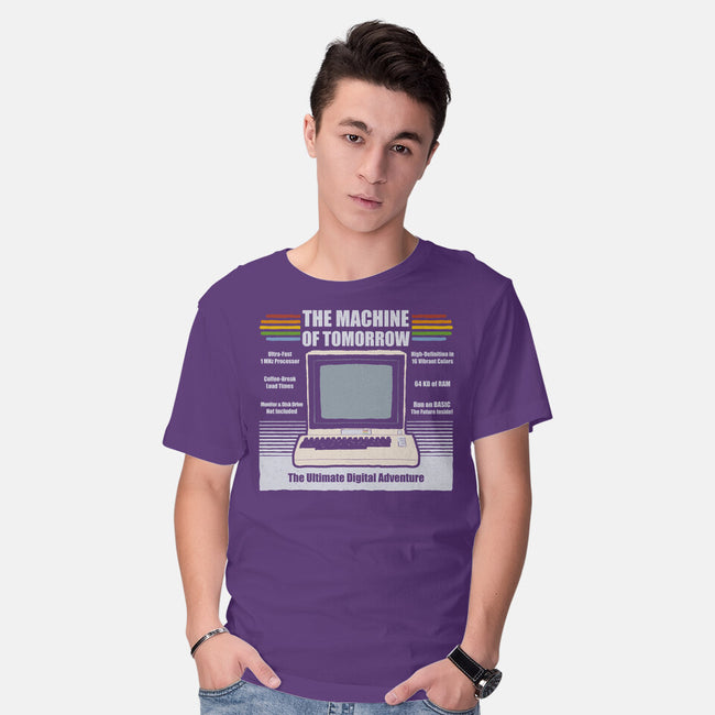 The Machine Of Tomorrow-Mens-Basic-Tee-NMdesign