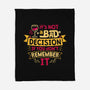 Not A Bad Decision-None-Fleece-Blanket-teesgeex