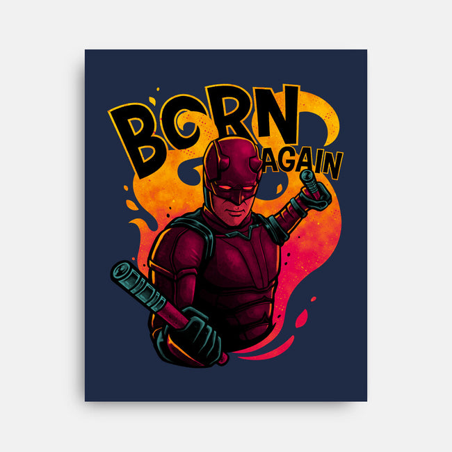 Born From Fire-None-Stretched-Canvas-teesgeex