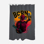 Born From Fire-None-Polyester-Shower Curtain-teesgeex