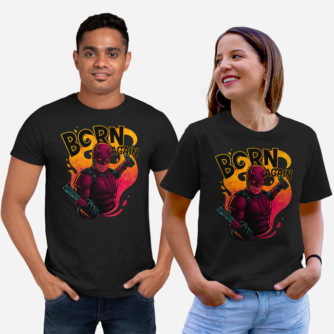 Born From Fire-Unisex-Basic-Tee-teesgeex