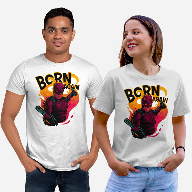 Born From Fire-Unisex-Basic-Tee-teesgeex