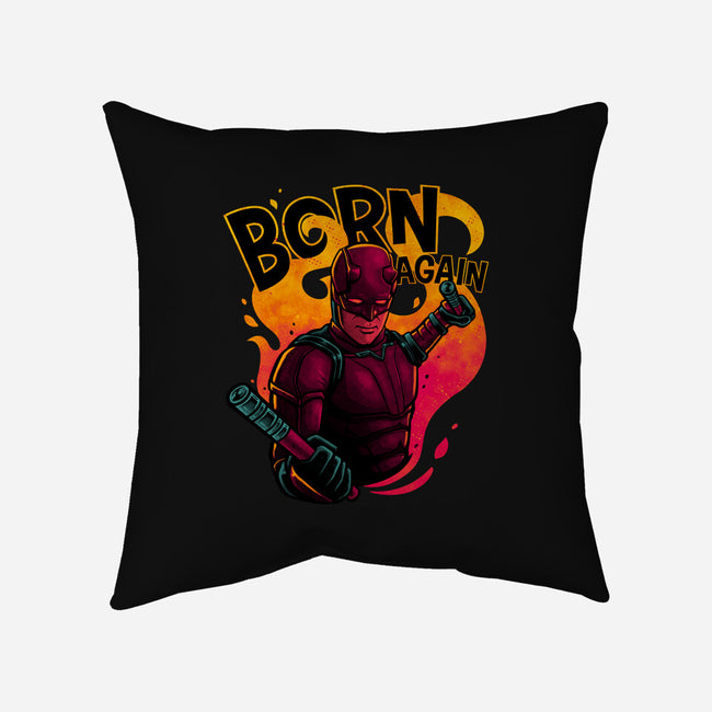 Born From Fire-None-Removable Cover w Insert-Throw Pillow-teesgeex