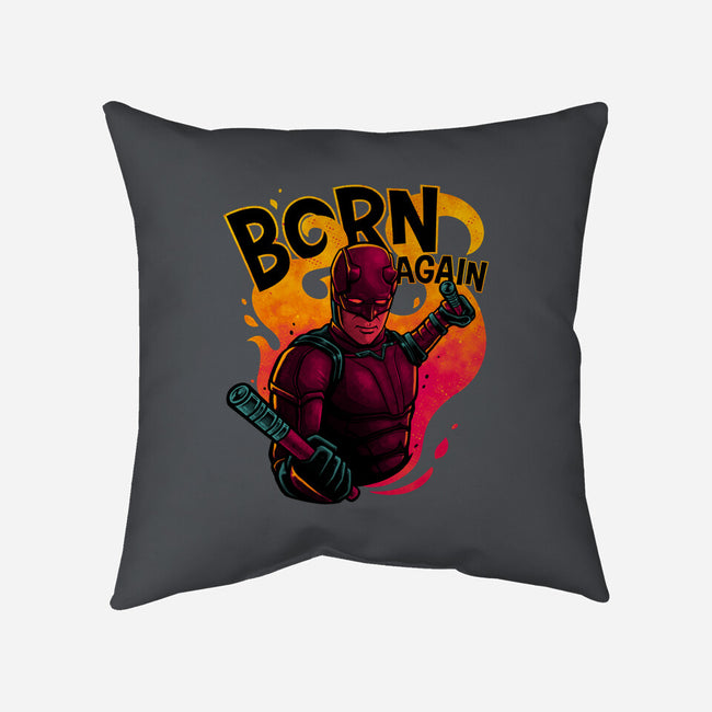 Born From Fire-None-Removable Cover w Insert-Throw Pillow-teesgeex