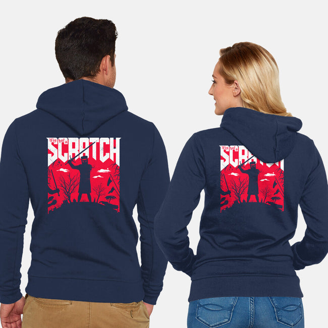 Slayed And Scratched-Unisex-Zip-Up-Sweatshirt-rocketman_art