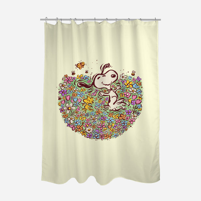 Happy Dance-None-Polyester-Shower Curtain-kg07