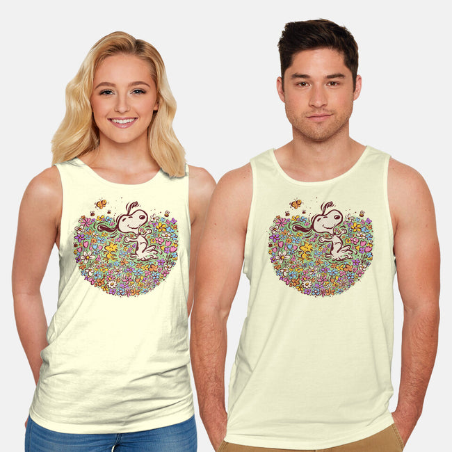 Happy Dance-Unisex-Basic-Tank-kg07