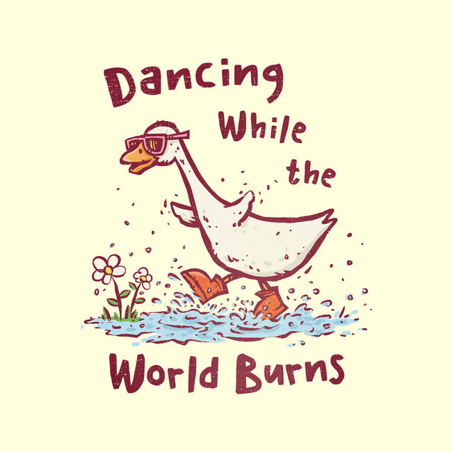 Dancing While The World Burns-None-Stretched-Canvas-kg07