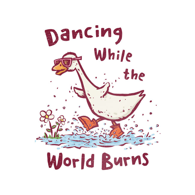 Dancing While The World Burns-None-Stretched-Canvas-kg07