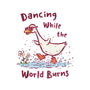 Dancing While The World Burns-None-Stretched-Canvas-kg07