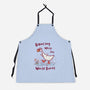 Dancing While The World Burns-Unisex-Kitchen-Apron-kg07