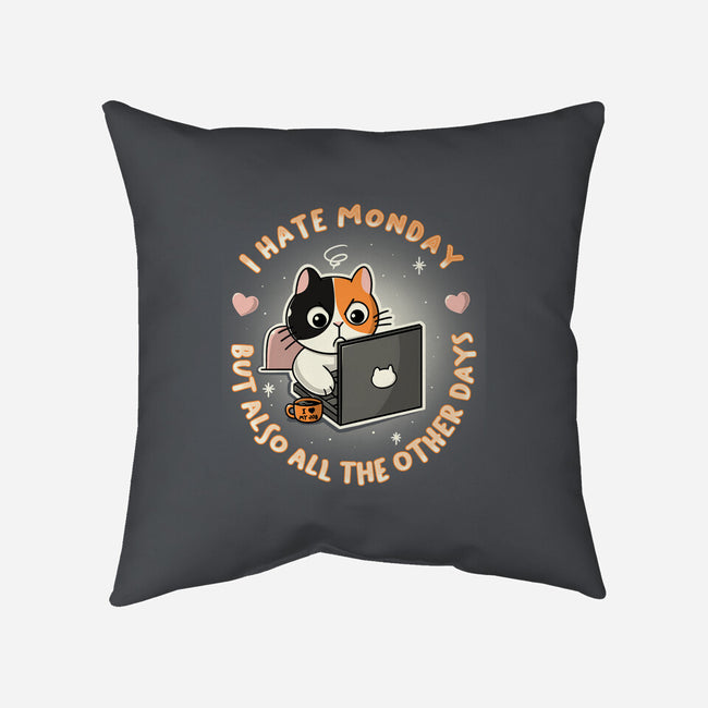 Also All The Other Days-None-Removable Cover w Insert-Throw Pillow-Freecheese