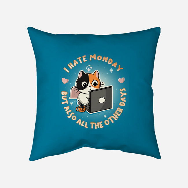 Also All The Other Days-None-Removable Cover w Insert-Throw Pillow-Freecheese