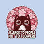 Allergic To People Not To Flowers-Unisex-Zip-Up-Sweatshirt-erion_designs