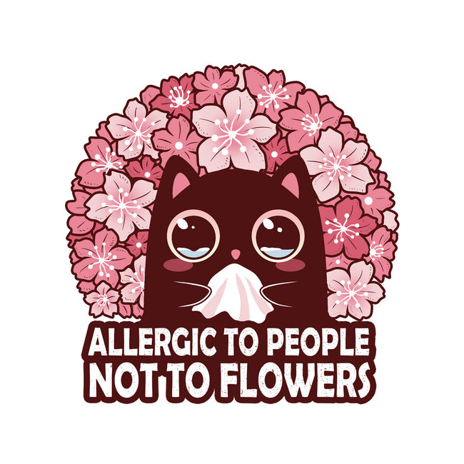 Allergic To People Not To Flowers-Unisex-Zip-Up-Sweatshirt-erion_designs