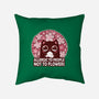 Allergic To People Not To Flowers-None-Removable Cover w Insert-Throw Pillow-erion_designs
