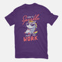 Born To Sparkle Not To Work-Youth-Basic-Tee-koalastudio