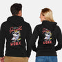 Born To Sparkle Not To Work-Unisex-Zip-Up-Sweatshirt-koalastudio
