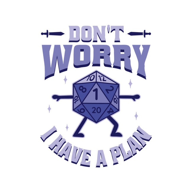 Don't Worry I Have A Plan-Unisex-Kitchen-Apron-brunopires