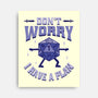 Don't Worry I Have A Plan-None-Stretched-Canvas-brunopires