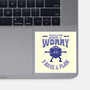 Don't Worry I Have A Plan-None-Glossy-Sticker-brunopires