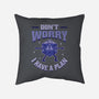Don't Worry I Have A Plan-None-Removable Cover w Insert-Throw Pillow-brunopires
