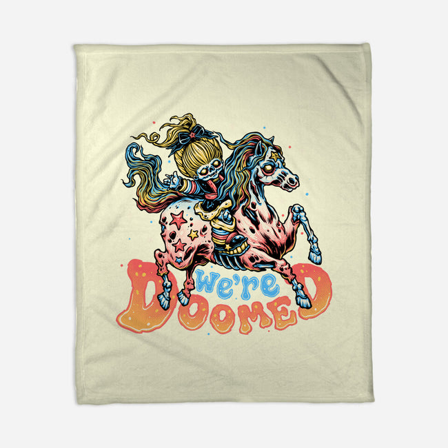 We Are Doomed-None-Fleece-Blanket-momma_gorilla